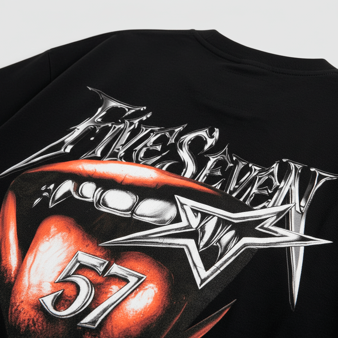 T- shirt Lips Star - Cincopunto7