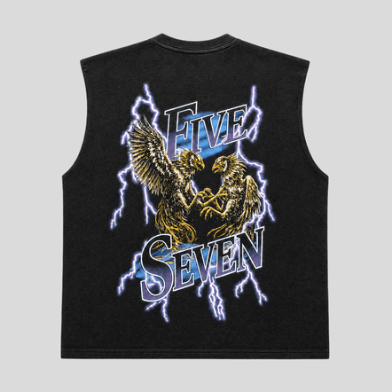 Tanktop Oversize Rooster Five S - Cincopunto7