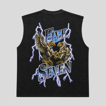Tanktop Oversize Rooster Five S - Cincopunto7