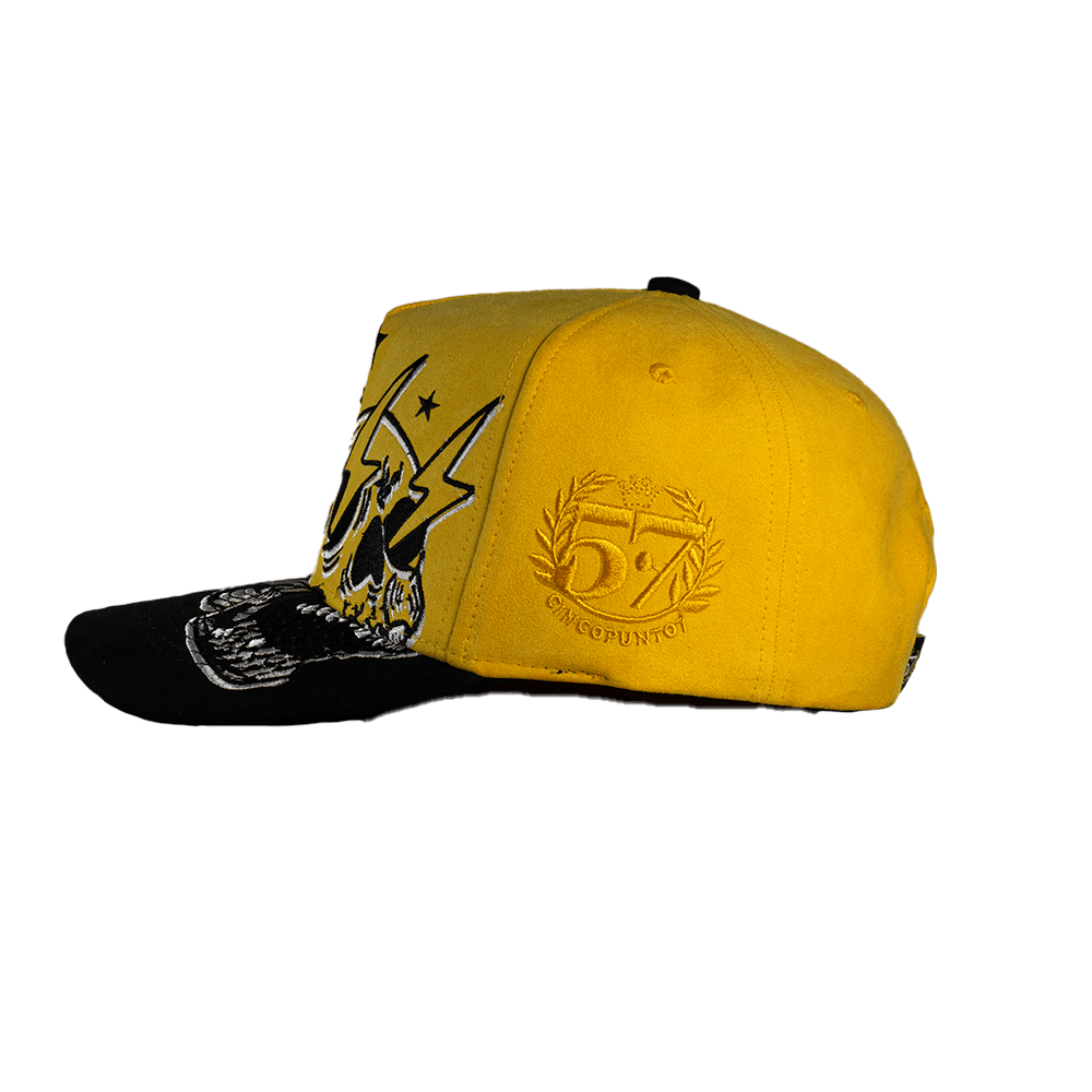 Thunder Skull Yellow & Black - Cincopunto7