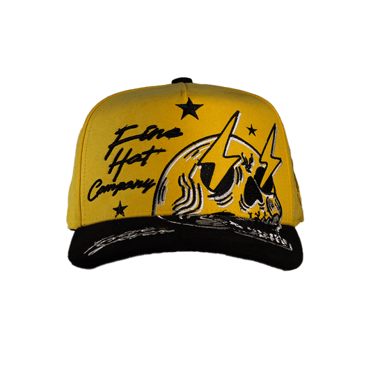Thunder Skull Yellow & Black - Cincopunto7